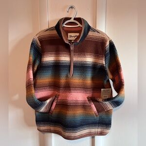 Wrangler retro fleece 1/4 zip, Large, NWT